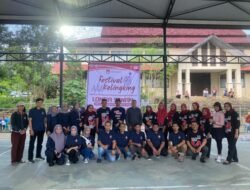 Sosialisasikan Pemilu 2024, PPK Marioriwawo Gelar Lomba Senam Jinggle