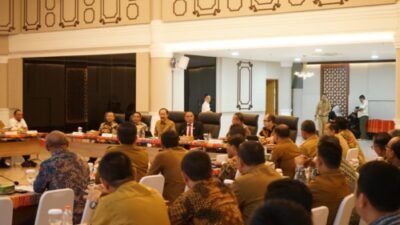 Sekda Asahan Ikuti Rakor Pencegahan Korupsi Sektor Pertanahan