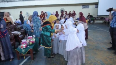 Bunda Paud Ikuti Kegiatan Pelepasan TK S Darusalam Islamic School