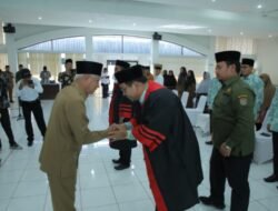 Bupati Lantik dan Baiat Dewan Juri Festival Seni Nasyid/Qasidah Tingkat Kabupaten Asahan
