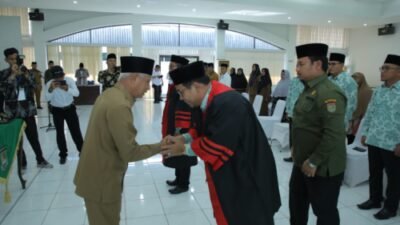 Bupati Lantik dan Baiat Dewan Juri Festival Seni Nasyid/Qasidah Tingkat Kabupaten Asahan