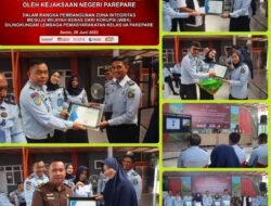 Gelar Sosialisasi Public Campaign Anti Gratifikasi, Lapas Parepare Siap Wujudkan Pembangunan ZI dan Raih Predikat WBK