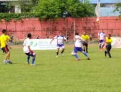 Laga Pembuka Mini Soccer, Kominfo Asahan FC Bantai Kesbangpol 2 : 0 Tanpa Balas