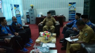 Sekda Lepas 6 Orang Atlet DPK KORPRI Asahan