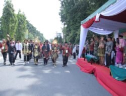 Bupati Asahan Lepas Parade Seni dan Budaya 14 Etnis