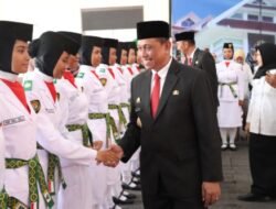 Kukuhkan 70 Anggota Paskibraka Kabupaten Wajo Tahun 2023, Ini Pesan Amran Mahmud!