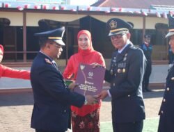 Dirangkaikan Penyerahan Remisi Umum kepada Napi dan Anak Pidana, Kalapas Parepare Pimpin Upacara HUT RI ke-78