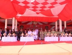 Kapolres Sidrap Hadiri Upacara Peringatan Detik-Detik Proklamasi Kemerdekaan RI ke-78 