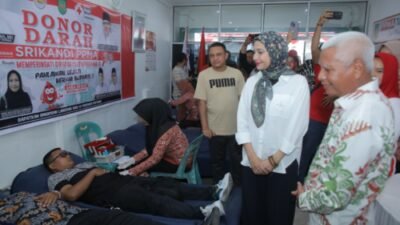 Kegiatan Donor Darah Srikandi PPMA Asahan di Tinjau Bupati