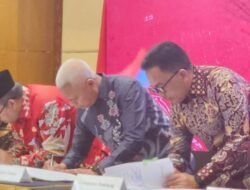 Bupati Asahan Tandatangani Perjanjian Kerjasama Optimalisasi Pemungutan Pajak