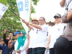 Lomba Perahu Hias, Perahu Dayung dan Perahu Mesin Ramaikan Festival Danau Tempe 2023