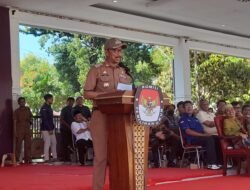 Kirab Pemilu 2024 di Wajo, Wabup Amran Ajak Masyarakat Tingkatkan Partisipasi Pemilih