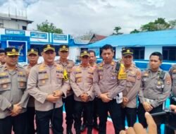 Satlantas Polres Wajo Launching Lintasan Uji Praktek SIM C