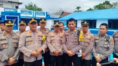 Satlantas Polres Wajo Launching Lintasan Uji Praktek SIM C
