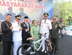 Ketua DPRD Wajo Sampaikan Ucapan Selamat HUT TNI ke 78