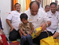 Wakil Bupati Asahan Serahkan Bantuan Makanan Tambahan Untuk Anak Stunting