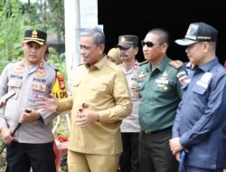 Pastikan Pilkades Serentak Berjalan Lancar, Bupati dan Forkopimda Keliling Pantau Langsung di TPS