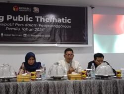 Bahas Peran Pers Dalam Pemilu 2024, Bawaslu Wajo Gelar Diskusi Public