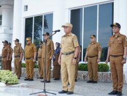 Bupati Asahan Pimpin Apel Gabungan Bulan November 2023