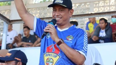 Turnamen Sepak Bola Bupati Cup 2023 , Amran Mahmud : Momentum Lahirkan Prestasi Persepakbolaan