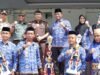 Upacara HUT KORPRI dan PGRI Terakhir di Masa Jabatannya, Amran Mahmud Sampaikan Terima Kasih Ke Semua