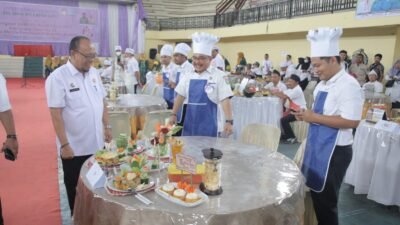 Peringati Hari Ibu ke-95 dan HUT ke-24 DWP, Pemerintah Kabupaten Asahan Gelar Lomba Masak Nasi Goreng