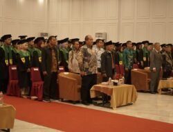 Wakil Bupati Asahan Ikuti Prosesi Sidang Senat Terbuka Wisuda Sarjana Angkatan X STIE