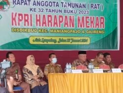Gelar RAT, Ketua KPRI Harapan Mekar : 1.9 Milyar Disalurkan ke Anggota Koperasi
