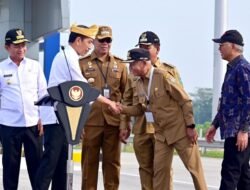Bupati Asahan Dampingi Presiden Jokowi Resmikan Tol