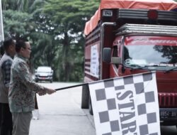 Lepas Bantuan Pangan Bulan Maret, Pj Bupati Sebut Stok Beras Cukup