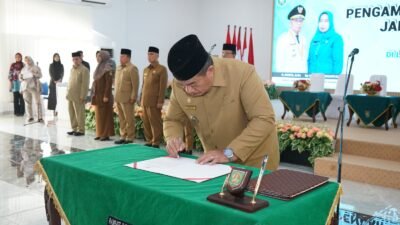 Wabup Asahan Lantik Pejabat Administrator dan Pejabat Pengawas Di lingkungan Pemerintah