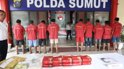 Polisi Tangkap Pengedar Narkoba Jaringan Malaysia