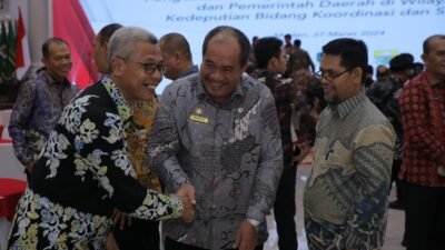 Wakil Bupati Asahan Ikuti Rakor Penguatan Sinergi Antar KPK dengan Kemendagri, BPKP dan Pemerintah Daerah