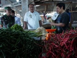 Jelang Hari Raya Idul Fitri, Wakil Bupati Bersama Forkopimda Asahan Laksanakan Sidak Pasar