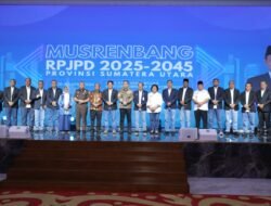 Wakil Bupati Asahan Ikuti Musrenbang RPJPD Sumatera Utara