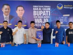 Darmawan Sanusi Daftar Bakal Calon Bupati Wajo di Partai Nasdem