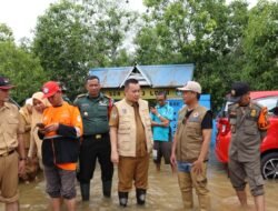 Pastikan Kondisi Warga, Pj. Bupati Wajo Pantau Banjir di Tiga Kecamatan