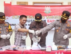 Kapolres Wajo AKBP Fatchur Hadiri Pemusnahan Barang Bukti di Kejaksaan Negeri Wajo
