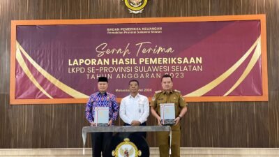 Terima Penghargaan WTP dari BPK Sulsel, Ketua DPRD Wajo Harap Sinergitas Tetap Terjaga