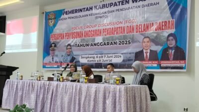 Persiapan Penyusunan APBD 2025, Pemkab Wajo Gelar FGD