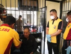 Kapolres Wajo Cek Ruangan dan Kesehatan Tahanan