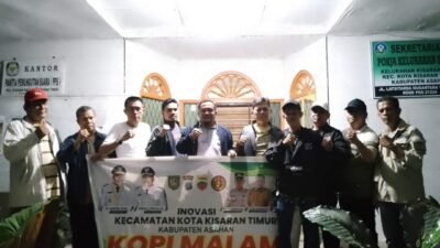 Pemkab Asahan Melalui Camat Kota Kisaran Timur Pimpin Kegiatan Inovasi Kopi Malam