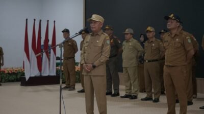 Bupati Asahan Pimpin Apel Gabungan Bulan Juli 2024