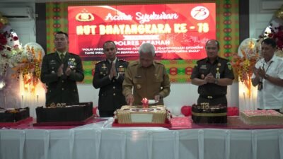 Bupati Asahan Hadir Dalam HUT Bhayangkara Ke-78