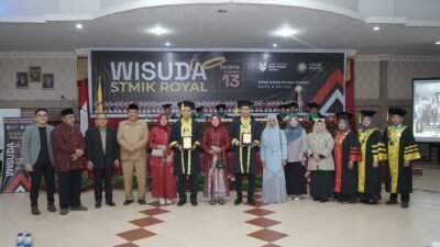 Pesan Wakil Bupati Asahan Dalam Wisuda Sarjana Angkatan-13 STMIK Royal Kisaran