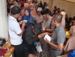 Awal Tahun Baru Islam, Pengurus Masjid At-taubah Pasar Sentral Sengkang Santuni 700 Anak Yatim Piatu dan Kaum Dhuafa