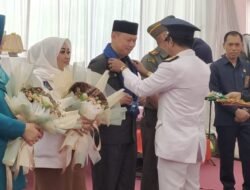 Hadiri Pengukuhan Kades dan BPD, Ketua DPRD Wajo Sampaikan Selamat