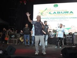 Bupati Asahan dan Wali Kota Medan Ikut Meriahkan HUT Ke 16 Kabupaten Labura