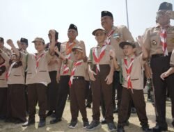 Ketua Kwartir Daerah Gerakan Pramuka Sumut Tutup Kirab Tangkal Napza