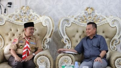 Beri Atensi Peringatan Hari Pramuka ke-63 di Wajo, Amran Mahmud Apresiasi Andi Bataralifu